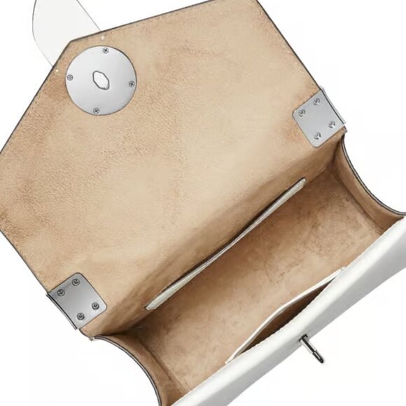 $140 OFF ✅ Michael Kors GREENWICH SM Color-Block Logo Leather Crossbody ⭐ NWT - Picture 7 of 17